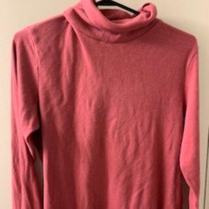 Uniqlo Pink Turtle Neck Top